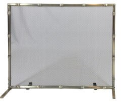 Dagan Antique Brass Bamboo Fireplace Screen