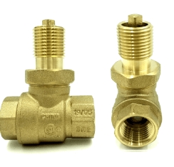 Dante 1/2 Inch High Capacity Quarter-Turn Shutoff Ball Gas Valve