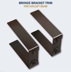 Lexington Hearth Decorative Brackets for Hayloft Beam Mantels