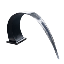 The Outdoor Plus Designer Series Feature 5 Powder Coated Metal Water Fountain