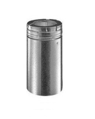 Dura-Vent DirectVent Pro 5-Inch Inner Diameter Galvanized Vent Pipe - 6-Inch Length