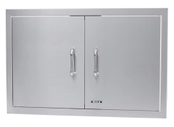 Bull Outdoors 30 Inch Outdoor Kitchen Double Doors with Reveal
