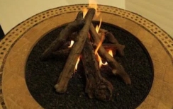 Formation Creation Driftwood Table Top Gas Log Set