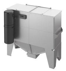 Drolet Storage Tank with Pneumatic Self-Feeding Pellet System