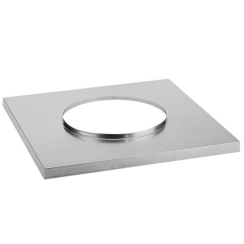 DuraVent DuraTech Square Chase Top Flashing - For 7-Inch Inner Diameter DuraTech