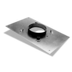 Duravent DuraTech to DuraLiner 13 x 21 Inch Transition Anchor Plate for 6 Inch Inner Diameter DuraTech