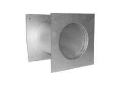 DuraVent DuraTech 6 Inch Diameter Chimney Chase Air Intake with Rodent Guard - For All DuraTech Applications