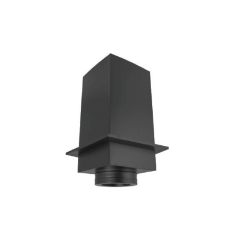 DuraVent DuraTech All-Fuel 36 Inch Tall Square Cathedral Ceiling Support Box - For 6-Inch Inner Diameter DuraTech