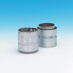 Dura-Vent PelletVent Pro Vent Pipe to HomeSaver Flex Liner Adaptor - 3-Inch Inner Diameter - 77122