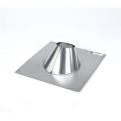 Dura-Vent Type B Gas Vent Adjustable Roof Flashing - For Vent Pipes with a 4-Inch Diameter - 4GVF
