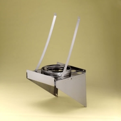 DuraVent DuraPlus All-Fuel Stainless Steel Chimney Tee Support Bracket - For 6-Inch Inner Diameter DuraPlus Tees