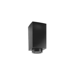DuraVent DuraTech All-Fuel 24 Inch Tall Square Cathedral Ceiling Support Box with Trim Collar - For 7-Inch Inner Diameter DuraTech