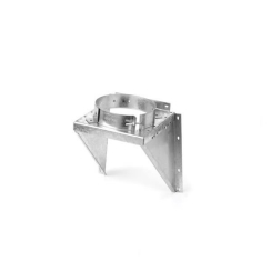 DuraVent DuraTech All-Fuel Galvanized Chimney Tee Support Bracket - For 6-Inch Inner Diameter Tees