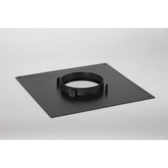 DuraVent DuraTech to DuraLiner 17 x 17 Inch Transition Anchor Plate for 6-Inch Inner Diameter DuraTech