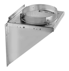 DuraVent DuraTech All-Fuel Stainless Steel Chimney Tee Support Bracket- For 8-Inch Inner Diameter DuraTech Tees