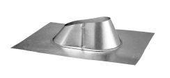 DuraVent 3 Inch Diameter FHA B-Vent Pipe Adjustable Roof Flashing - 0/12 to 6/12 Pitch