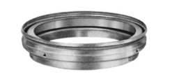 DuraVent 3 to 4 Inch Diameter Low-Profile B-Vent Pipe Increaser