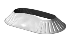 DuraVent 4 Inch Oval B-Vent Pipe Storm Collar