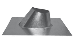 DuraVent 6 Inch Diameter FHA B-Vent Adjustable Roof Flashing - 0/12 to 6/12 Pitch
