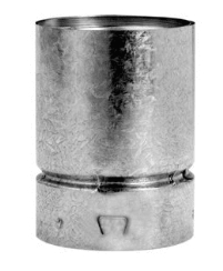 DuraVent 8 Inch Diameter Universal Female B-Vent Pipe Adapter - 1/4 Inch