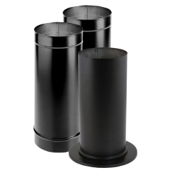 DuraVent DuraBlack 6 Inch Diameter Stovepipe Kit