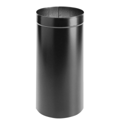 DuraVent DuraBlack 8 Inch Diameter Oval-to-Round Adapter