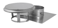DuraVent DuraFlex 6 Inch Diameter Vertical Cap Kit