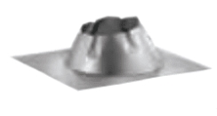 DuraVent DuraTech Flat Roof Flashing - For 10-Inch Inner Diameter DuraTech
