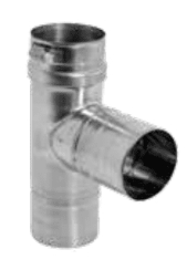 DuraVent FasNSeal 12 Inch Diameter Standard Tee