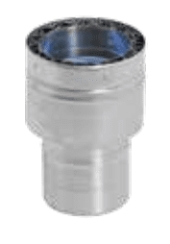 DuraVent FasNSeal 6 Inch Diameter Single-to-Double Wall Adapter