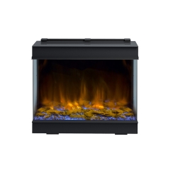 Dynasty Fireplaces 35 Inch Melody Bay Front Smart Electric Fireplace with Corner Options