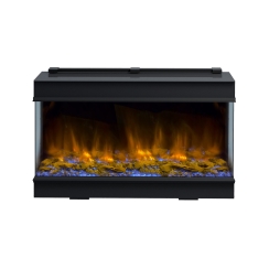Dynasty Fireplaces 40 Inch Melody Bay Front Smart Electric Fireplace with Corner Options