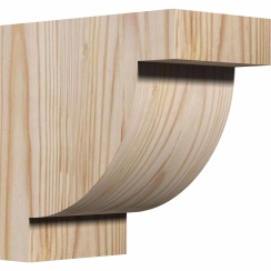 Ekena Millwork 3 1/2 Inch Alpine Corbel
