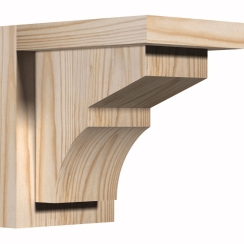 Ekena Millwork 5 1/2 Inch Monterey Corbels