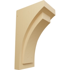 Ekena Millwork 4 Inch Medium Felix Wood Corbel