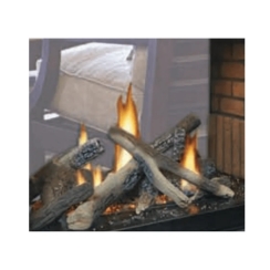 Empire Multi-Sided Campfire Vented Log Set for 36 Inch Peninsula and See-Thru Tahoe Fireplaces