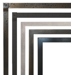 Empire Black Forged Iron Frame Front for 36 Inch Boulevard Gas Fireplaces