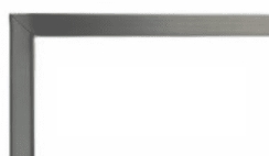 Empire 60 Inch Boulevard Fireplace Beveled Window Frame