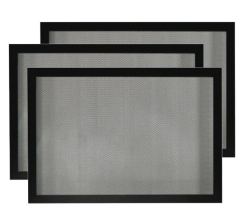 Empire Barrier Screens for Tahoe Direct-Vent 36 Inch Peninsula Fireplace - Set of Two 36 Inch Screens and One 22 Inch Screen