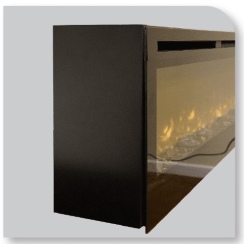 Empire Black Surround for 50 Inch Nexfire Electric Fireplaces
