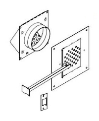 Empire Fresh Air Kit - For Fireboxes and Fireplaces