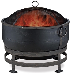 Endless Summer 26 Inch Oil-Rubbed Bronze Kettle Design Fire Bowl