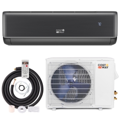 Costway 18K BTU R-32 GreyVolt Series Single-Zone Ductless Mini Split Package - 208/230V