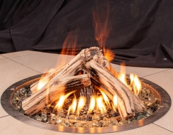 Enhance A Fire Designer Driftwood Gas Fire Pit Log Set