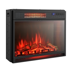 Costway 25 Inch Electric Fireplace Mantel Insert