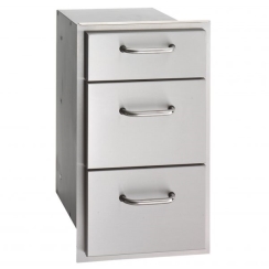 Fire Magic Select 14 Inch Triple Drawers