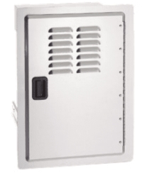 Fire Magic Legacy Single Access Door with Tank Tray and Louvers