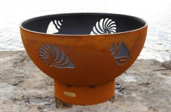 Fire Pit Art Beachcomber Wood Burning Fire Bowl