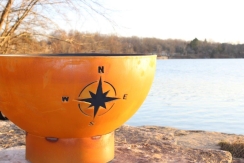 Fire Pit Art Navigator Wood Burning Fire Bowl