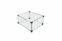 Firegear 42 Inch Square Tempered Glass Windshield